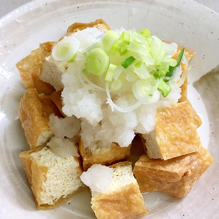 油あげの焼いたの (福井の郷土食)